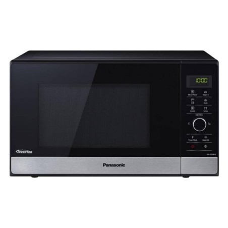 Panasonic NN-GD38HSSUG Microwave Oven with Grill - Sleek Stainless Steel Design for Effortless Cooking!